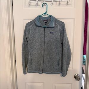 Women’s medium light blue Patagonia better sweater fleece
